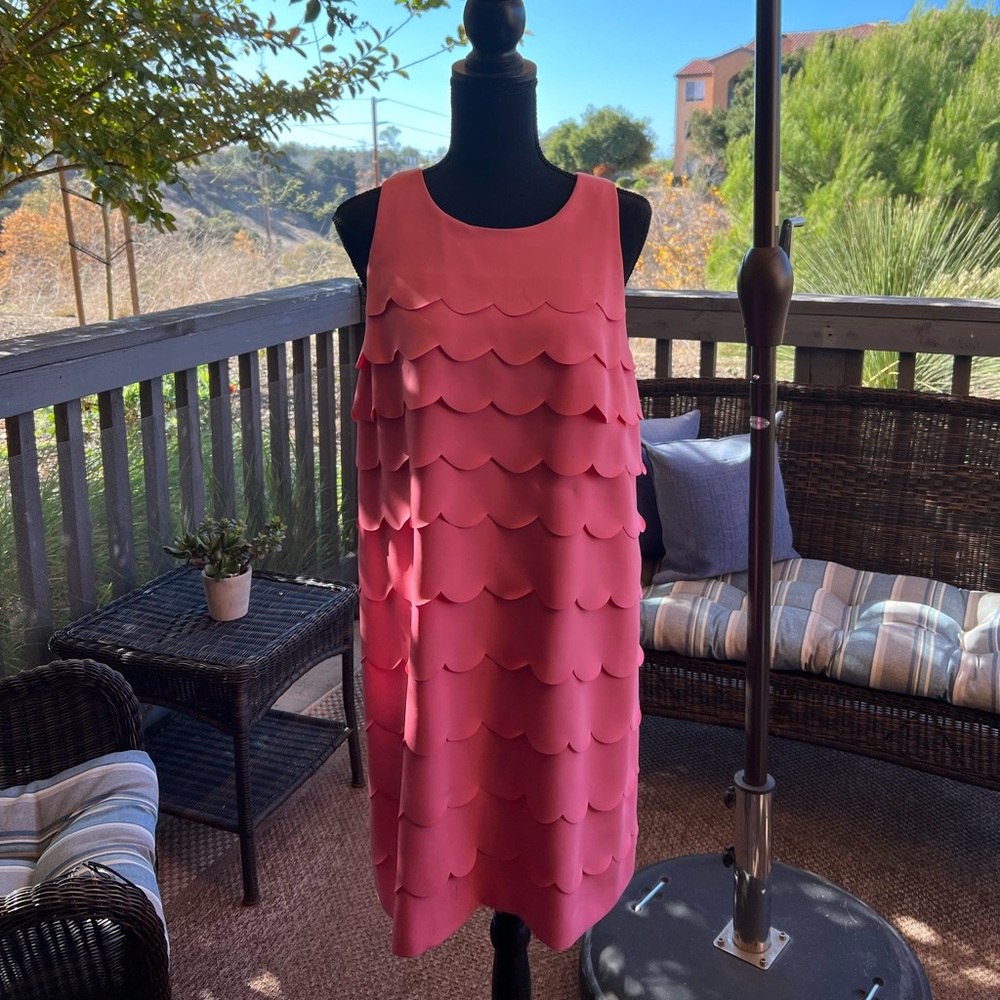 WHBM Coral Dress